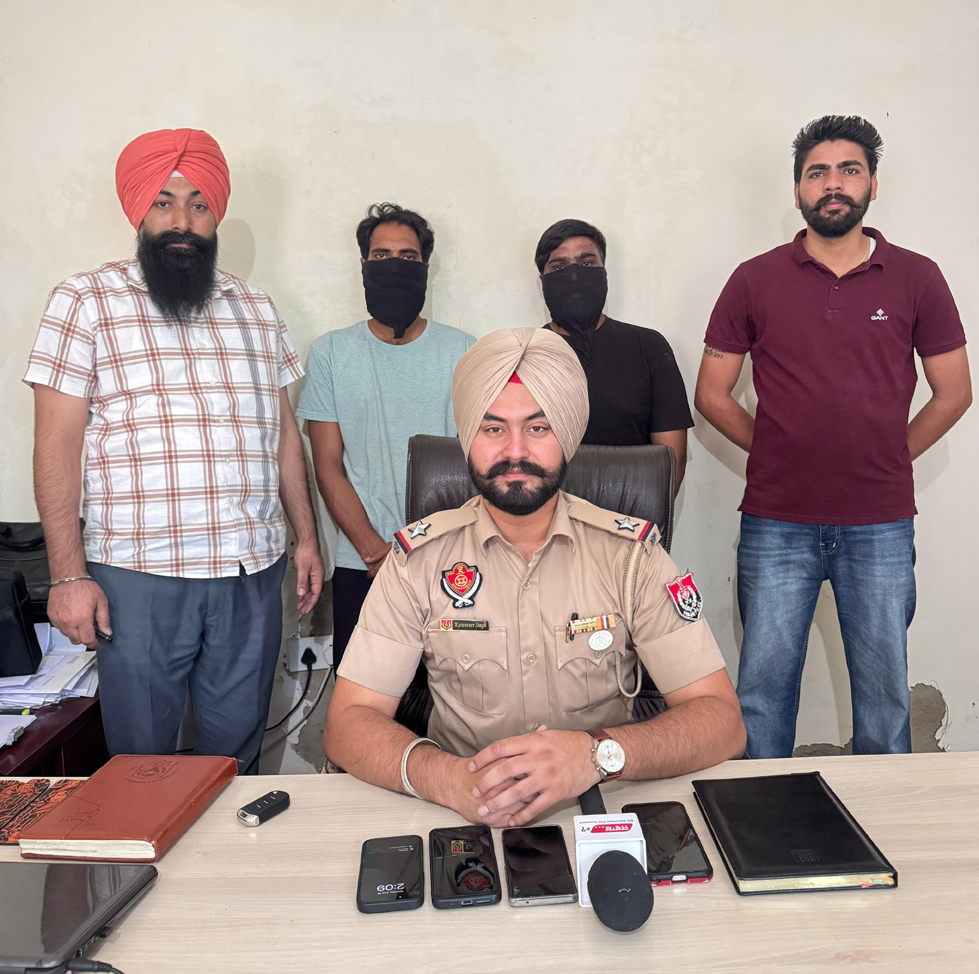 CIA Staff Mohali team arrests 06-member gang involved in robbery/looting